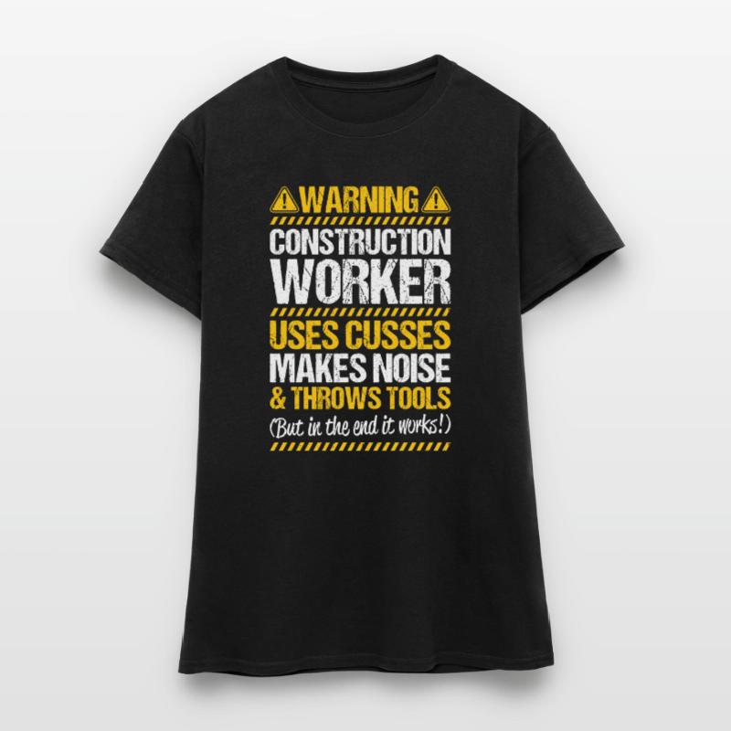 Construction worker Construction construction trade Construction profession Mason Women's T-Shirt