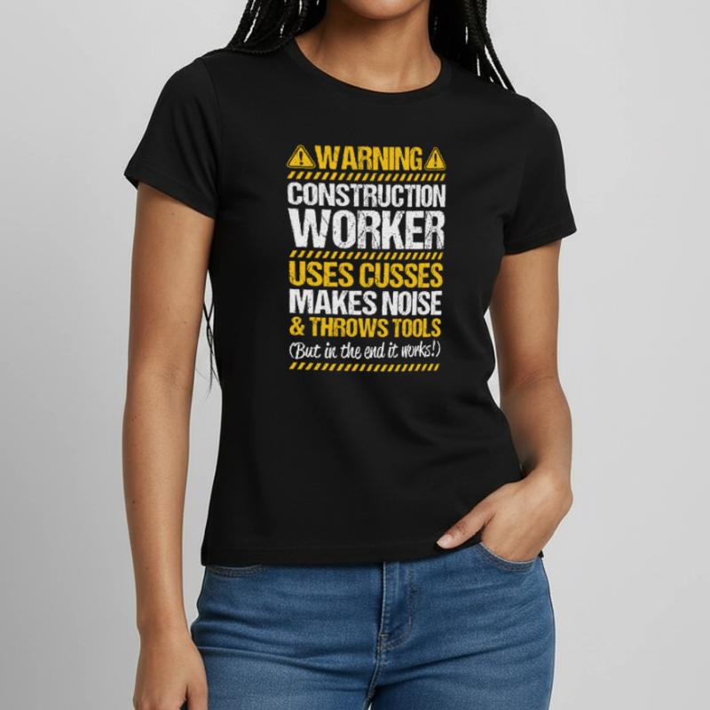 Construction worker Construction construction trade Construction profession Mason Women's T-Shirt