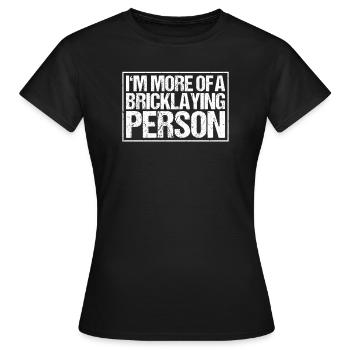 Maître Maçonnerie Maçonnerie Maçon Maçon - T-shirt Femme - noir - Devant - AI Model Female 172 dark (172cm)
