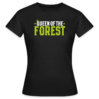 Forester Forestry Forester Forest workers Forest - Women's T-Shirt - black - Front - AI Model Female 172 dark (172cm)