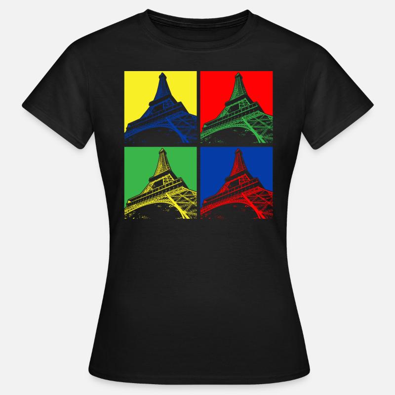 Eiffel tower - Women's T-Shirt - black