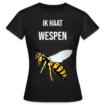 Je déteste me laver - T-shirt Femme - noir - Devant - AI Model Female 172 dark (172cm)