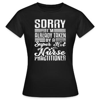 I'm Already Taken - Women's T-Shirt - black - Front - AI Model Female 172 dark (172cm)
