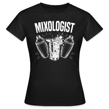 Bartender Gifts Barkeeping Barman - Women's T-Shirt - black - Front - AI Model Female 172 dark (172cm)
