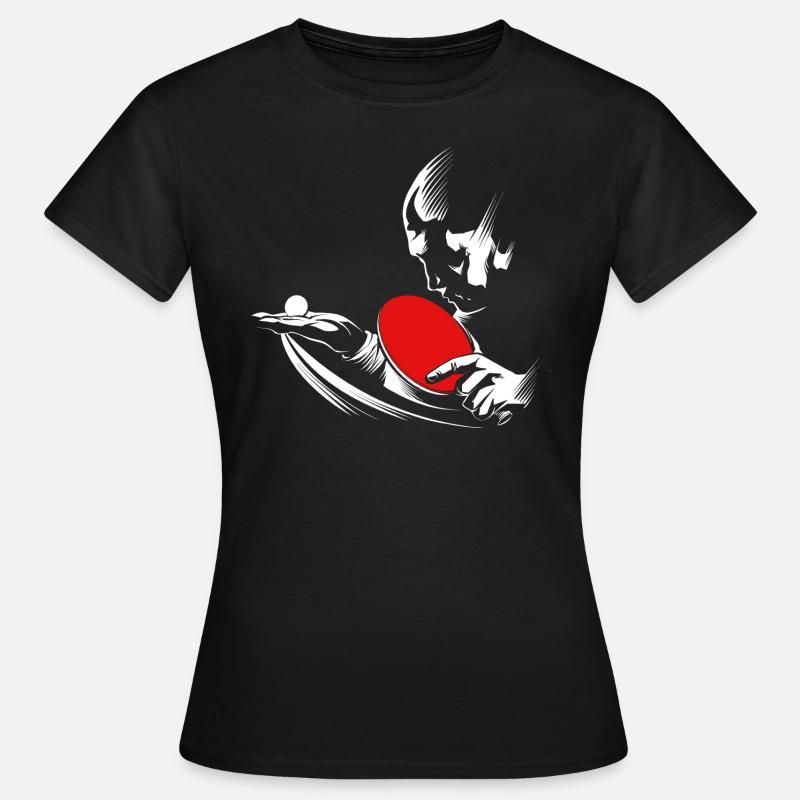 Table tennis - Women's T-Shirt - black
