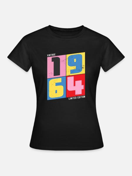 1964 vintage - Frauen T-Shirt - Schwarz