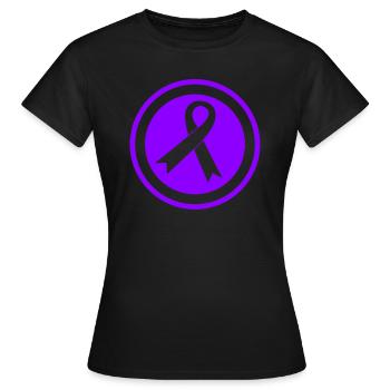 Überdosierungsbewusstseinsbücher Überdosis Bewusst - Frauen T-Shirt - Schwarz - Vorne - AI Model Female 172 dark (172cm)