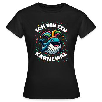 I'm a Carnival, Carnival, Carnival Costume, Carnival - Women's T-Shirt - black - Front - AI Model Female 172 dark (172cm)