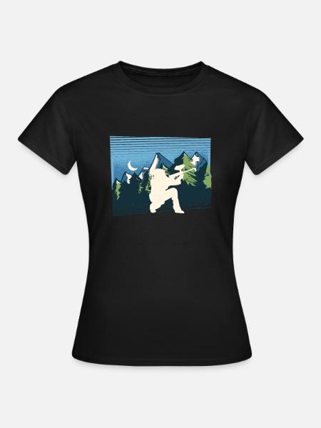 Paintball Paintballspieler - Frauen T-Shirt - Schwarz