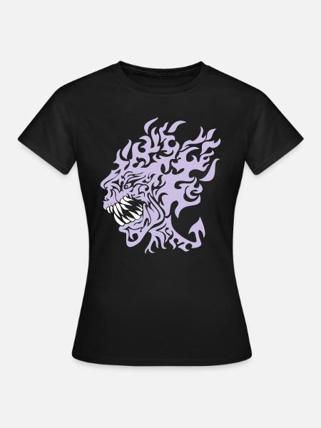 Flamin Heed Customise - Women's T-Shirt - black
