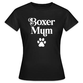 Maman boxeuse - T-shirt Femme - noir - Devant - AI Model Female 172 dark (172cm)