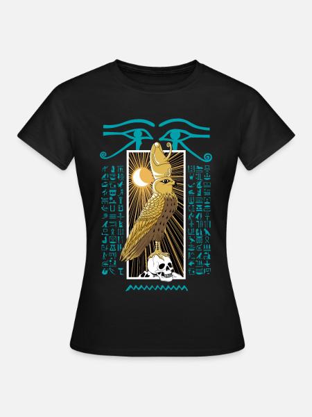 Horus God of ancient Egypt - Women's T-Shirt - black