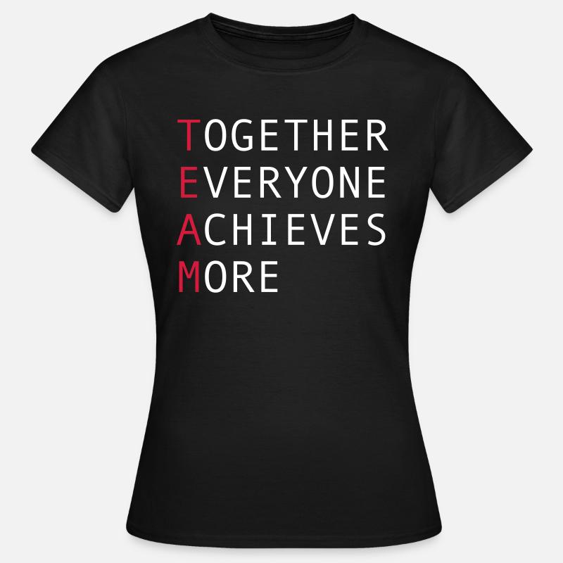 team - Women's T-Shirt - black