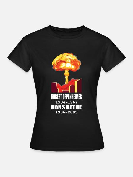 Robert Oppenheimer - Frauen T-Shirt - Schwarz