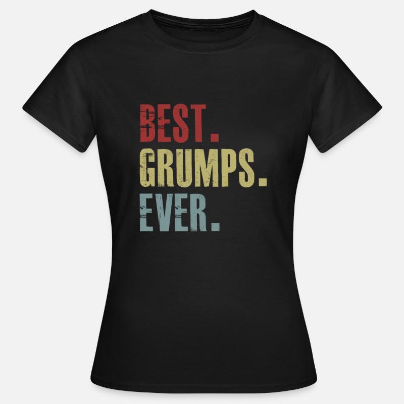 Best Grumps Ever - Women's T-Shirt - black