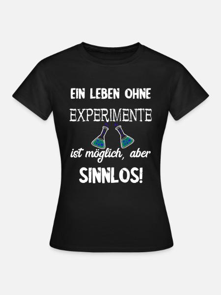 Chemiker Chemikant Biochemie Chemielaborant - Frauen T-Shirt - Schwarz