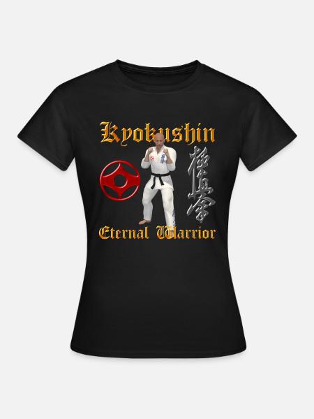 Kyokushin Warrior - Vrouwen T-shirt - zwart