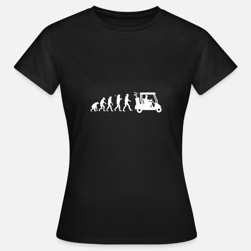 Evolution golf - Women's T-Shirt - black