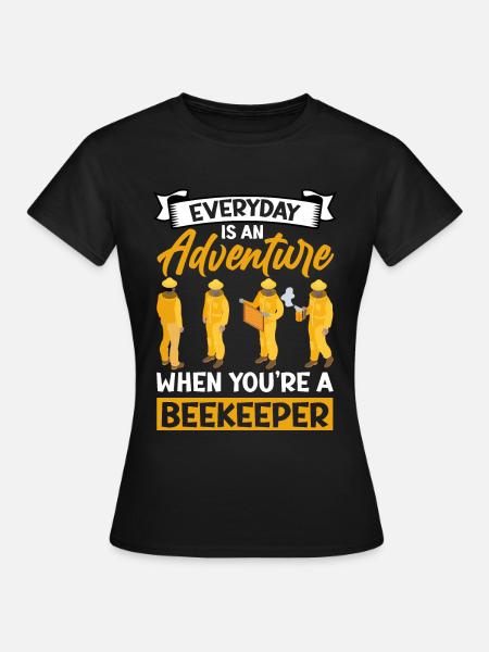Imker Spruch - Frauen T-Shirt - Schwarz