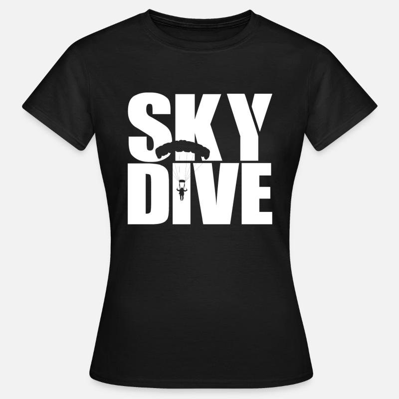 Skydive - Skydiving - Women's T-Shirt - black