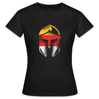 Carinthie Drapeau Nouille de Carinthie Bua Lausbua Cadeau - T-shirt Femme - noir - Devant - AI Model Female 172 dark (172cm)