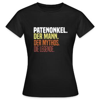 Godfather Confirmation Godfather Firmpate Godchild - Women's T-Shirt - black - Front - AI Model Female 172 dark (172cm)