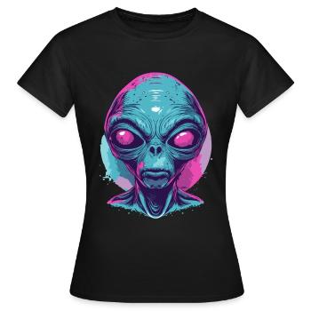 Étranger - T-shirt Femme - noir - Devant - AI Model Female 172 dark (172cm)