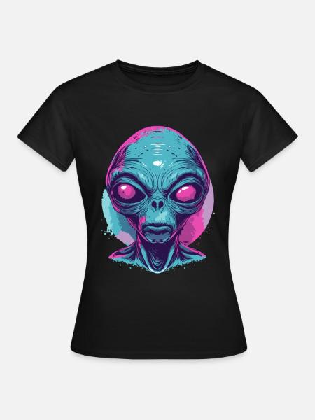 Alien - Frauen T-Shirt - Schwarz