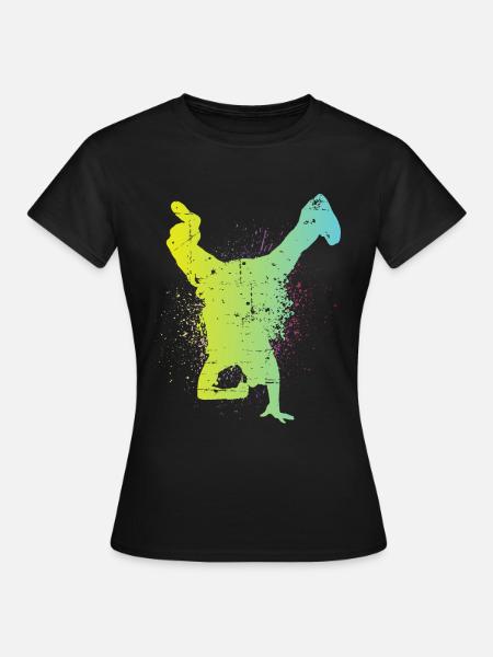 Hip Hop - T-shirt Femme - noir