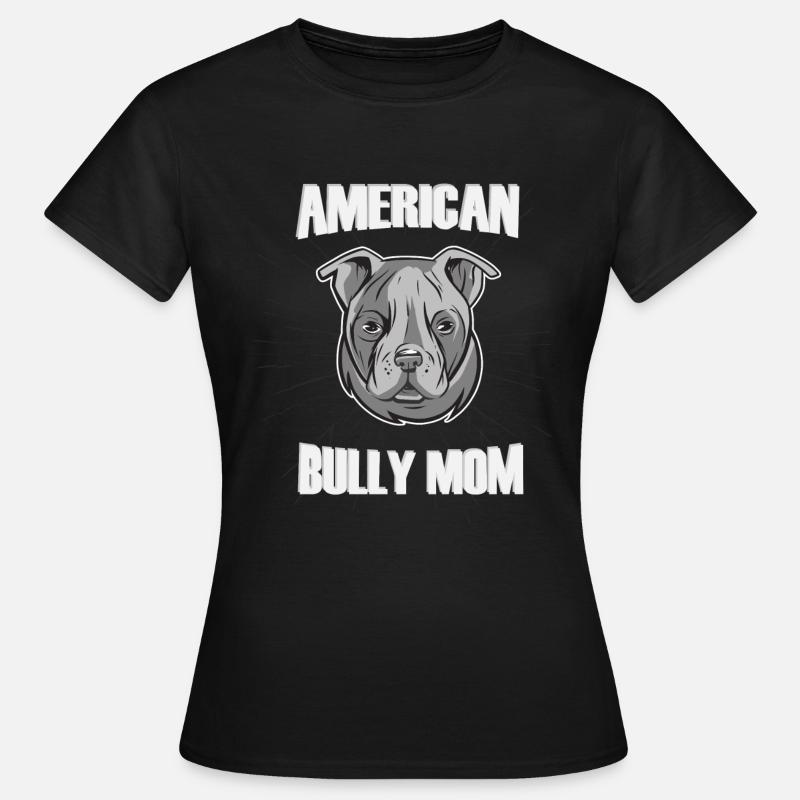 American Bully Mama - Women's T-Shirt - black