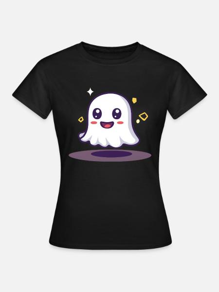 Geist - Frauen T-Shirt - Schwarz