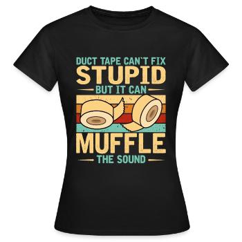 Lustiger Spruch Für Heimwerker - Frauen T-Shirt - Schwarz - Vorne - AI Model Female 172 dark (172cm)