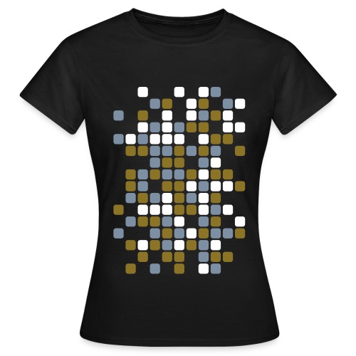 carré_arondi_multicolor - T-shirt Femme