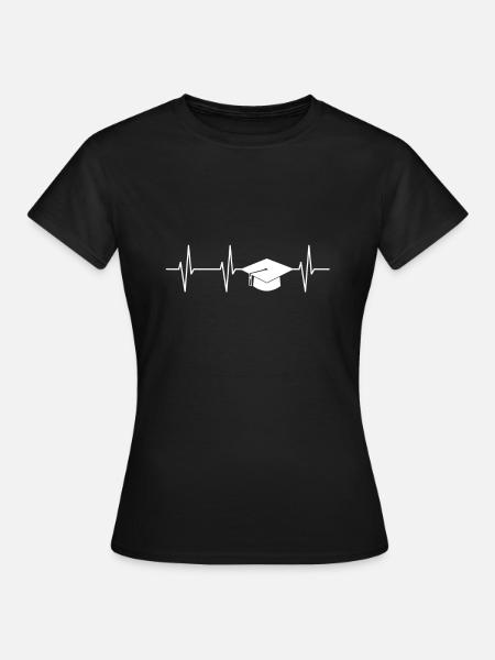 Student Studium Abschluss - Frauen T-Shirt - Schwarz