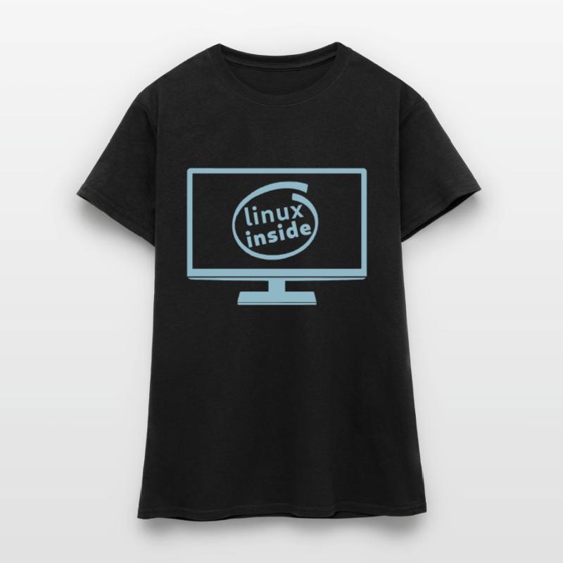 LINUX TUX PROGRAMMER GIFT VINTAGE PENGUIN Women's T-Shirt