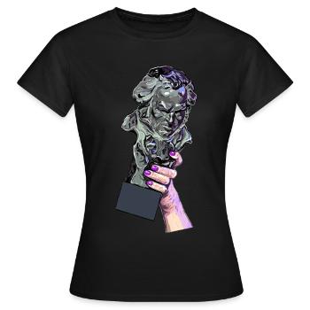 Goya-Schauspielerin - Frauen T-Shirt - Schwarz - Vorne - AI Model Female 172 dark (172cm)