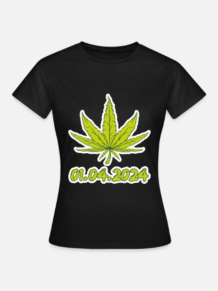 01.04.2024 Deutschland - Frauen T-Shirt - Schwarz