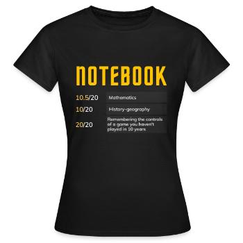 Erinnern an Videospiele - Frauen T-Shirt - Schwarz - Vorne - AI Model Female 172 dark (172cm)