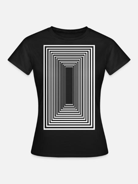 Tunnelblick - Frauen T-Shirt - Schwarz
