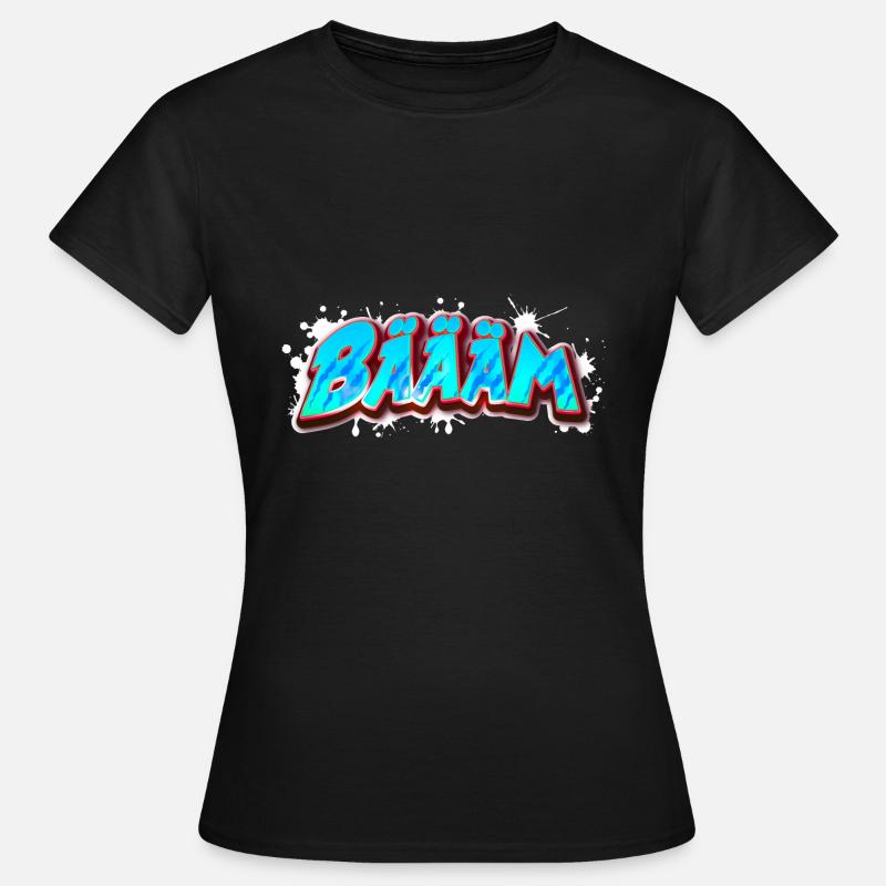 BÄÄÄM bäääm bääm - Frauen T-Shirt - Schwarz