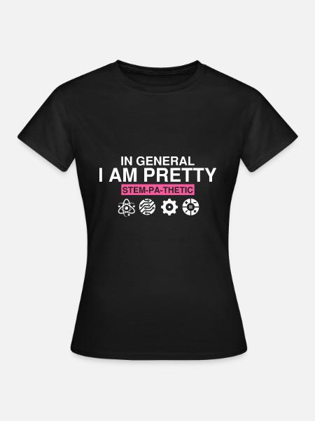 Steminist Science Design für Frauen Wissenschaft - Frauen T-Shirt - Schwarz