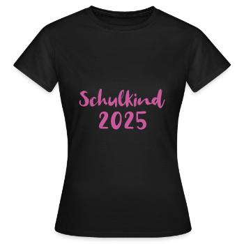 Écolier 2025 - T-shirt Femme - noir - Devant - AI Model Female 172 dark (172cm)