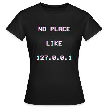 Programmeur informatique - T-shirt Femme - noir - Devant - AI Model Female 172 dark (172cm)