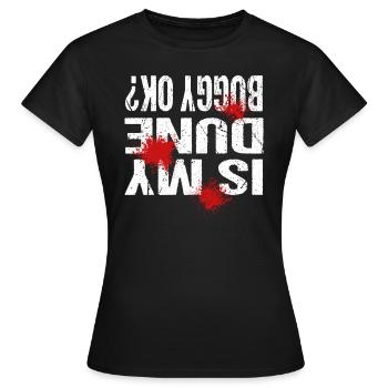 Is my dune buggy ok? Beach Car - Women's T-Shirt - black - Front - AI Model Female 172 dark (172cm)