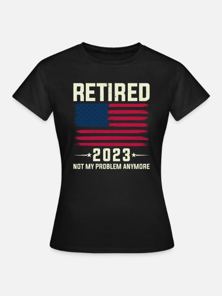 Buchhalter Ruhestand in Zahlen Rente - Frauen T-Shirt - Schwarz