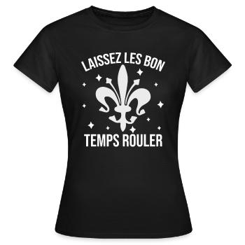 Mardi Gras - Frauen T-Shirt - Schwarz - Vorne - AI Model Female 172 dark (172cm)