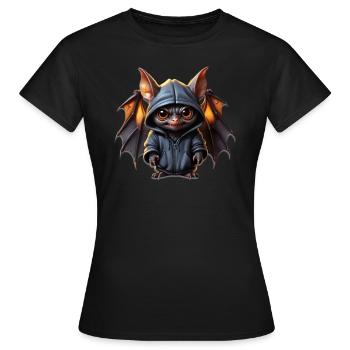 The Shadow Jumper - Women's T-Shirt - black - Front - AI Model Female 172 dark (172cm)