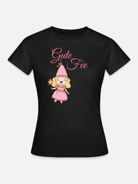 Gute Fee Märchenwesen Fabelwesen Fairy - Frauen T-Shirt - Schwarz