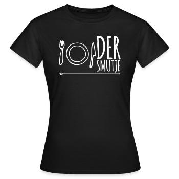 Der Smutje - Frauen T-Shirt - Schwarz - Vorne - AI Model Female 172 dark (172cm)