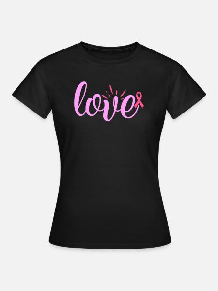 Liebe - Frauen T-Shirt - Schwarz